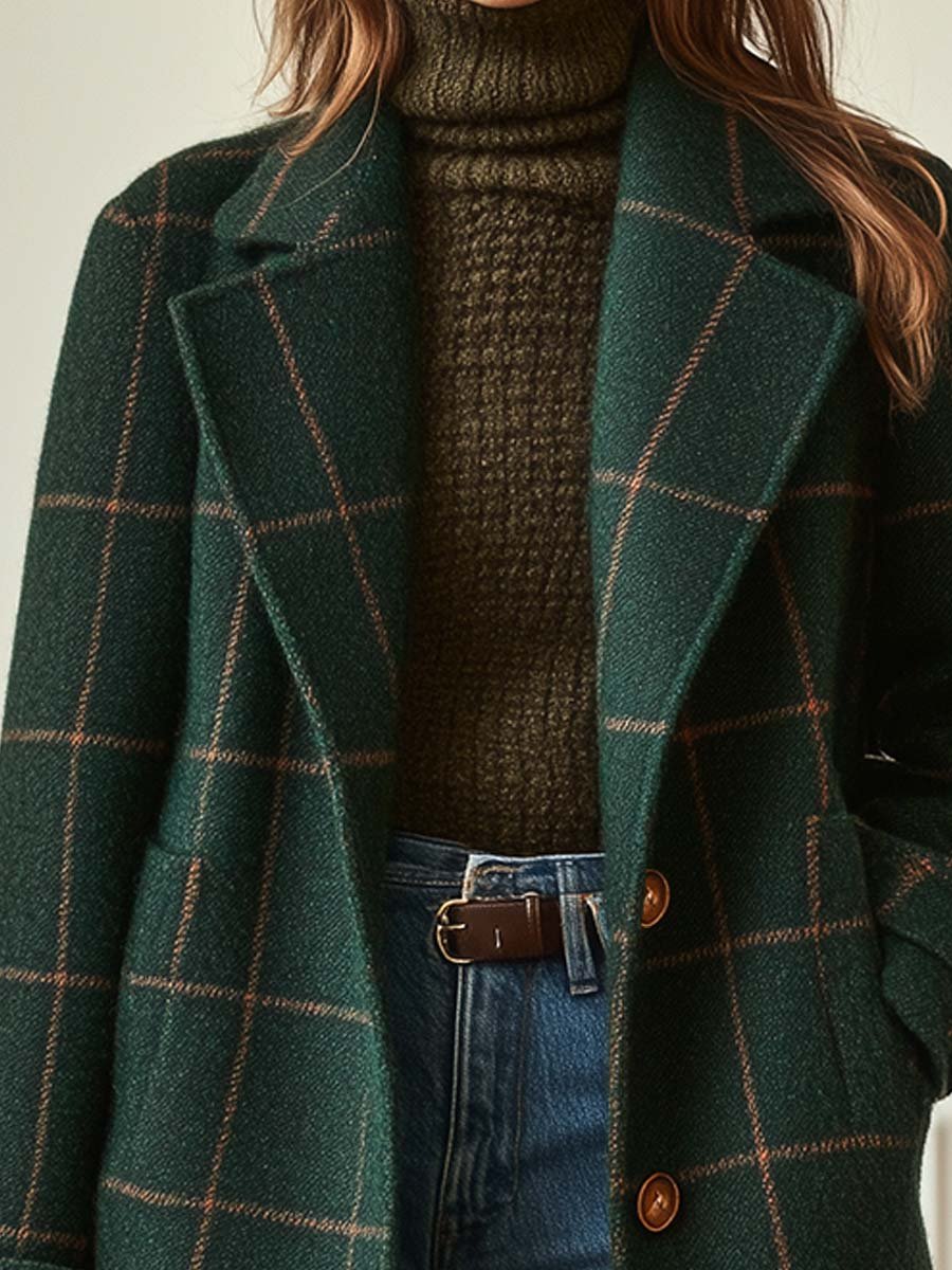 Wool Blend Coat