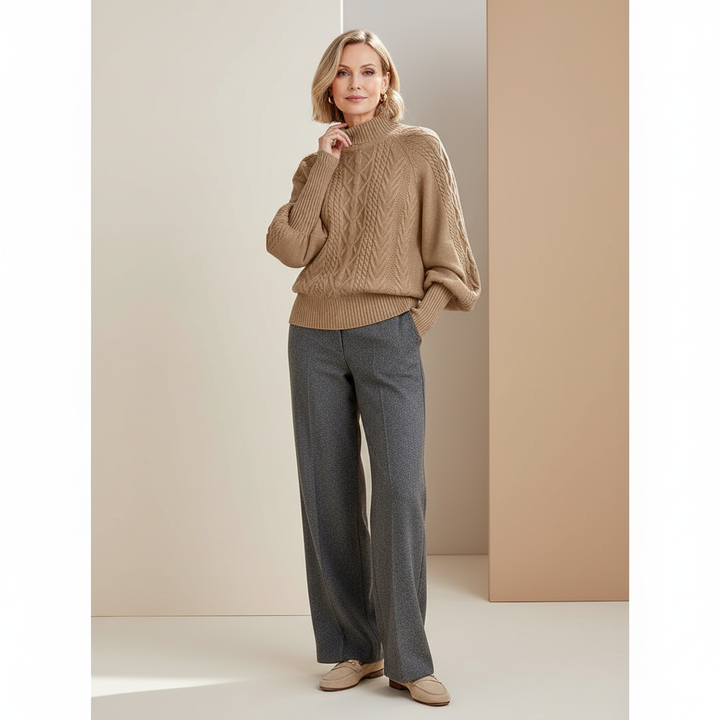 Maison Salvara | Casual Long Sleeve Knitted Sweater